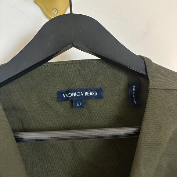 VERONICA BEARD Charissa Dress in Cypress Size Small - Picture 4 of 10